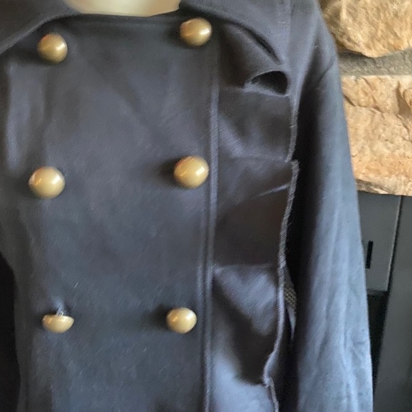 FOUR STARS-BLACK FLEECE JACKET-SIZE  LARGE - Picture 4 of 8